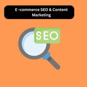 E -commerce SEO & Content Marketing