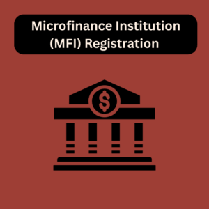 Microfinance Institution (MFI) Registration