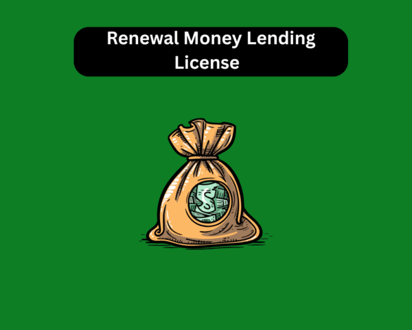 Renewal Money Lending License