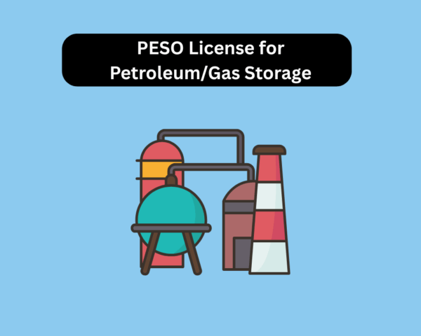 PESO License for Petroleum/Gas Storage