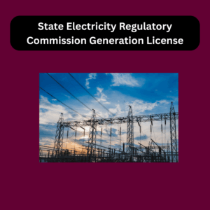State Electricity Regulatory Commission Generation License