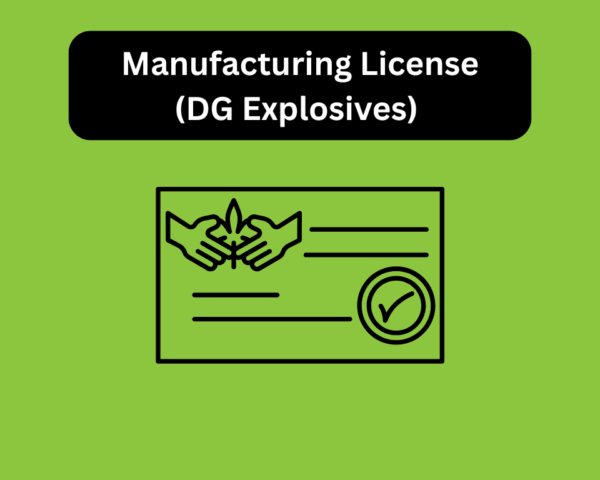 Manufacturing License (DG Explosives)