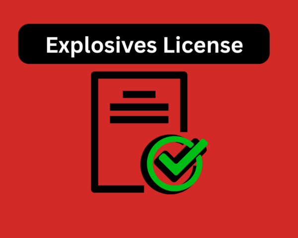 Explosives License