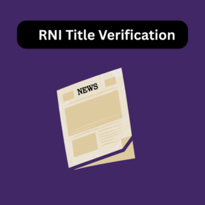 RNI Title Verification
